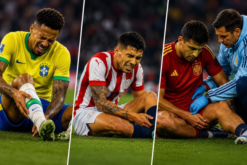 La FIFA definió un protocolo para los casos de lesiones grave dentro de los planteles.